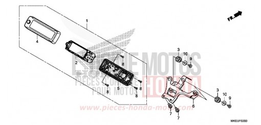 COMPTEUR CRF450LK de 2019